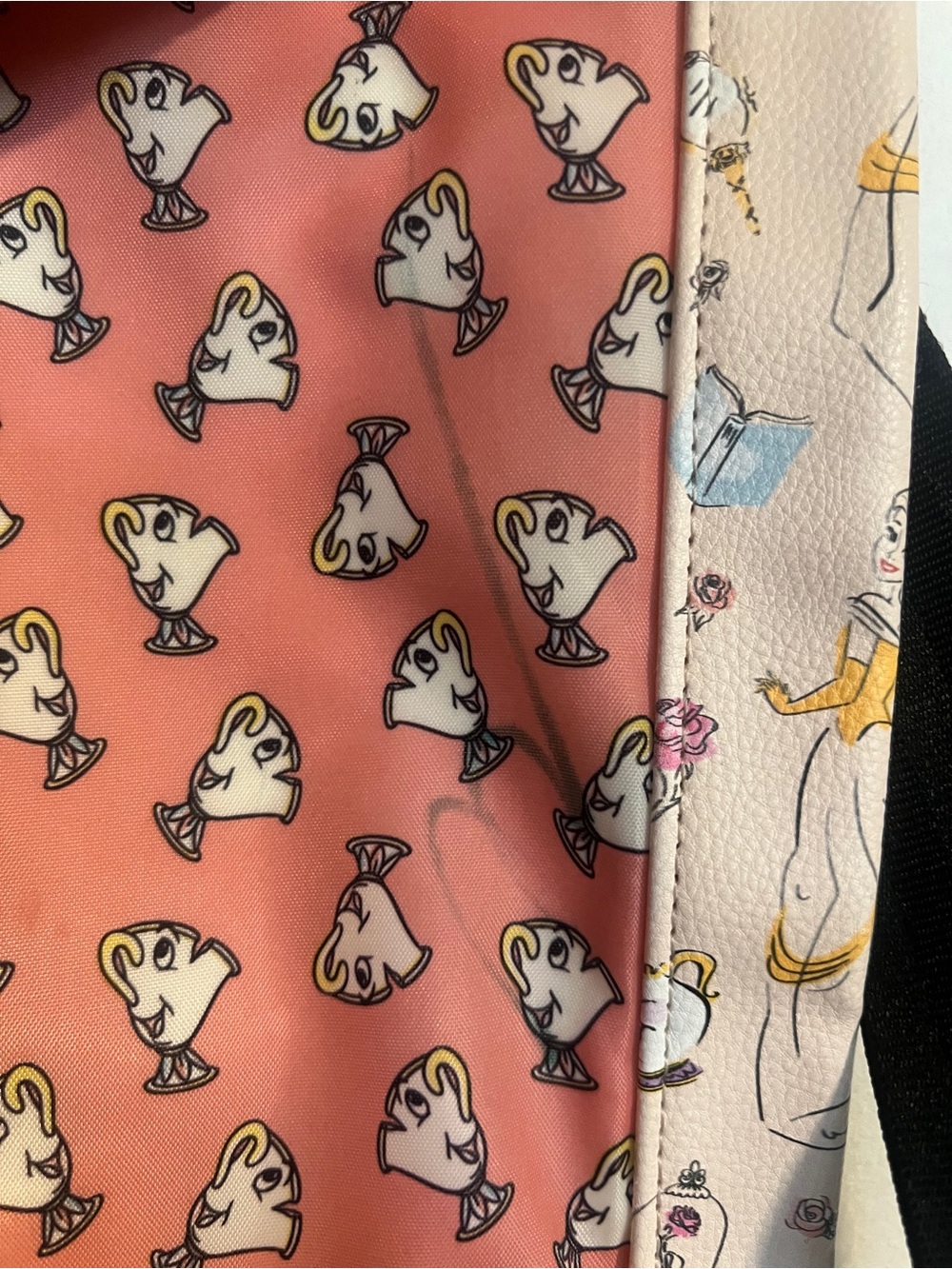 Pitunia Pickle bottom Disney Princess Belle Diaper Bag. - Picture 8 of 9